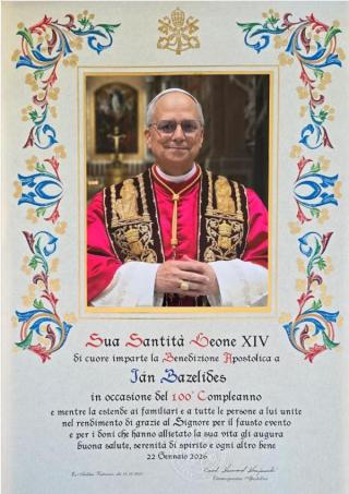 Blahoželáme nášmu pánovi kostolníkovi k 100. narodeninám